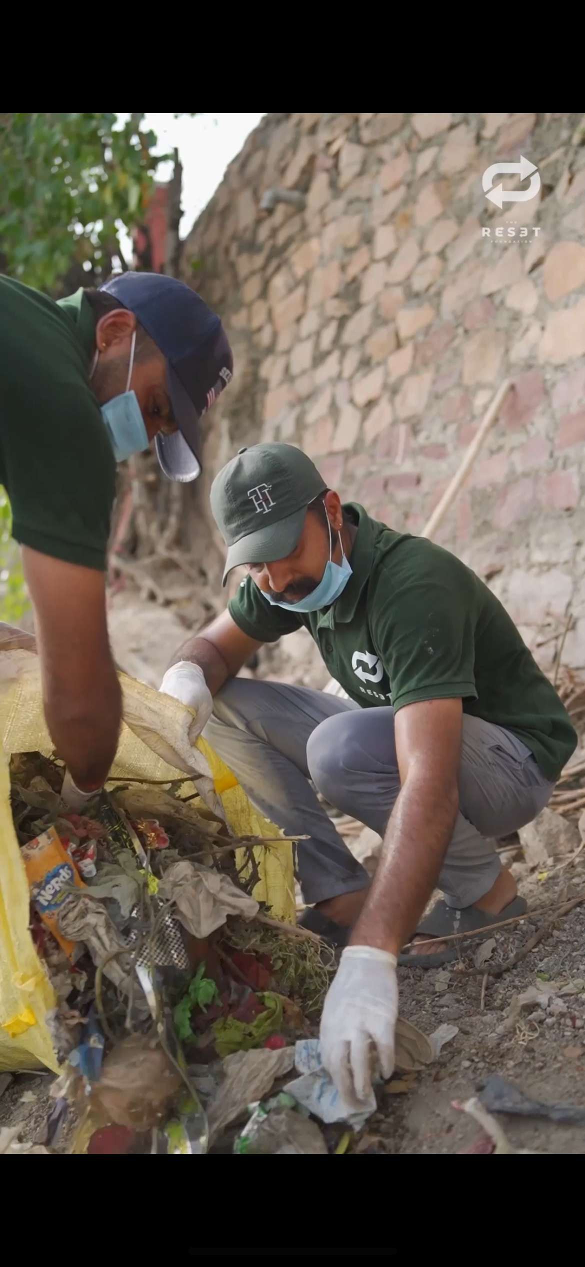 Community Plastic Cleanup Drive — field photo