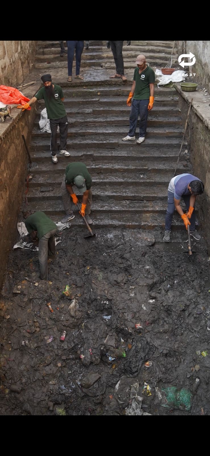 Community Plastic Cleanup Drive — field photo