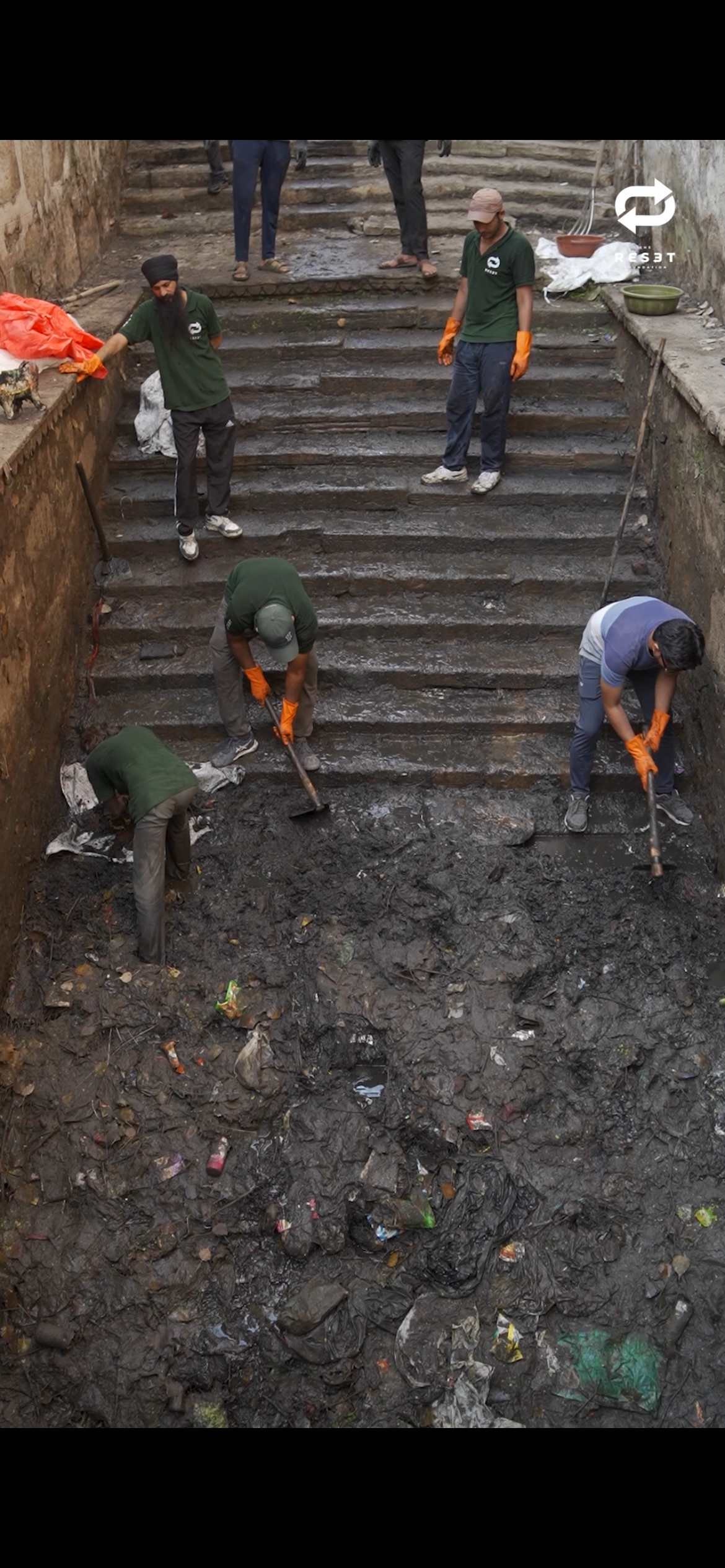 Community Plastic Cleanup Drive — field photo