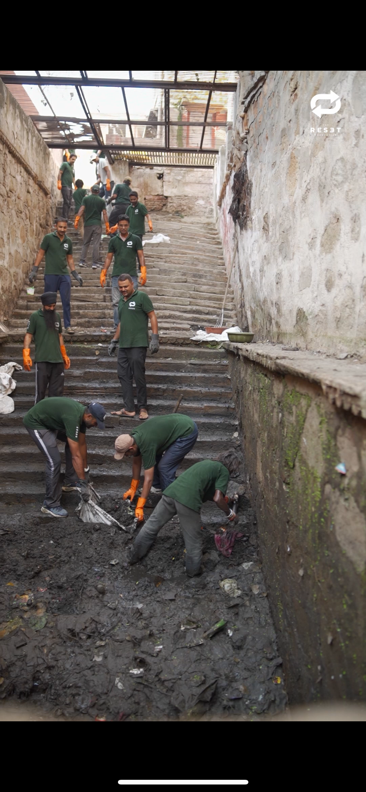 Community Plastic Cleanup Drive — field photo